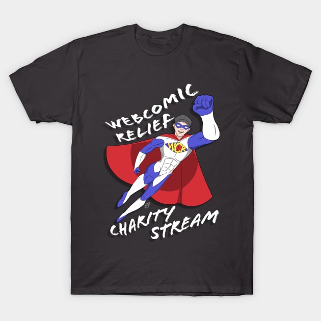 Charity Superhero T-Shirt by Webcomic Relief